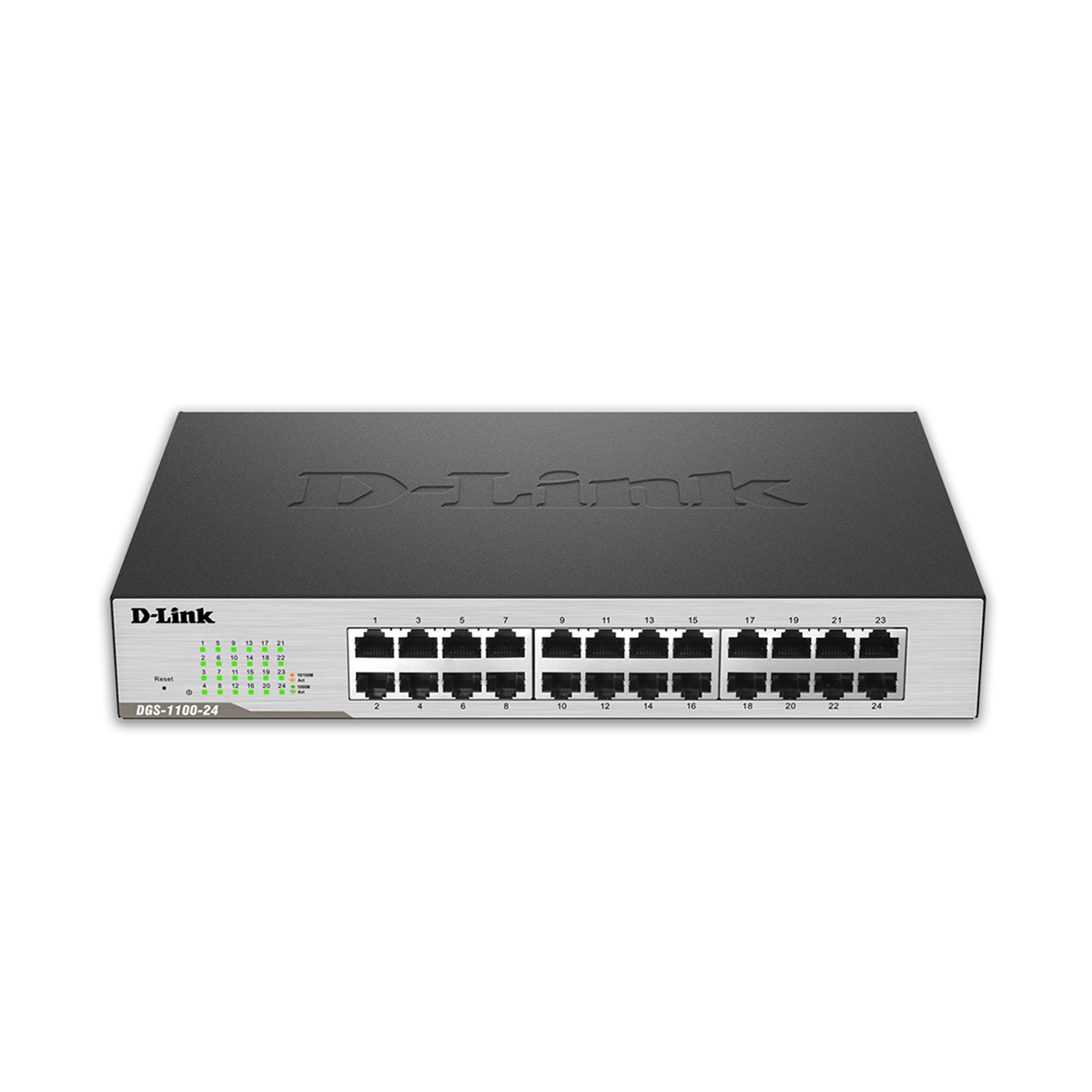 قیمت و خرید سوییچ شبکه 24 پورت دی لینک مدل DES-1100-24 | نت ران